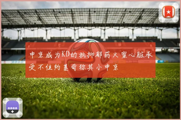 申京成为KD的抗抑郁药火蜜心脏承受不住约基奇称其小申京